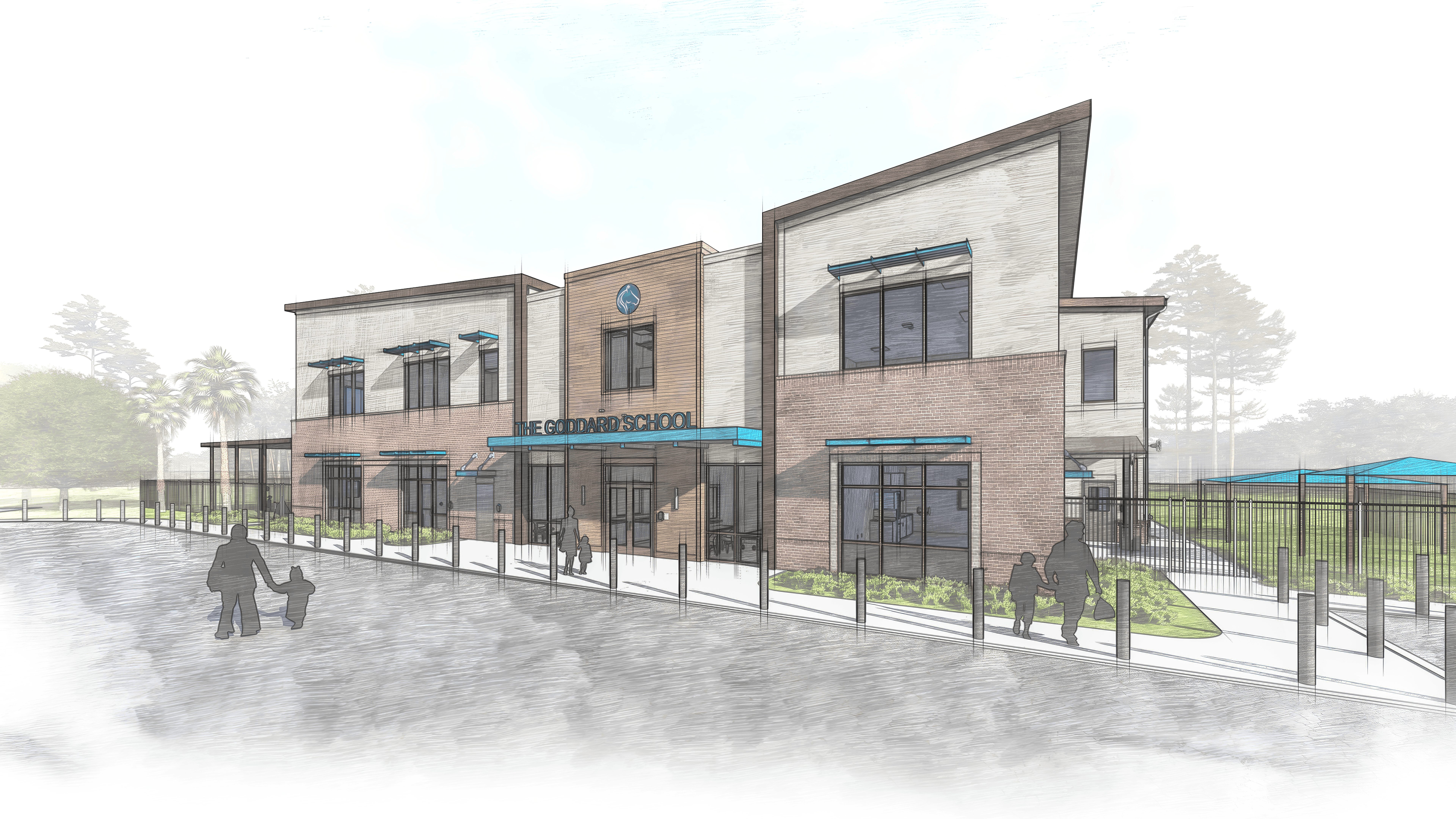 Goddard School Bluffton rendering
